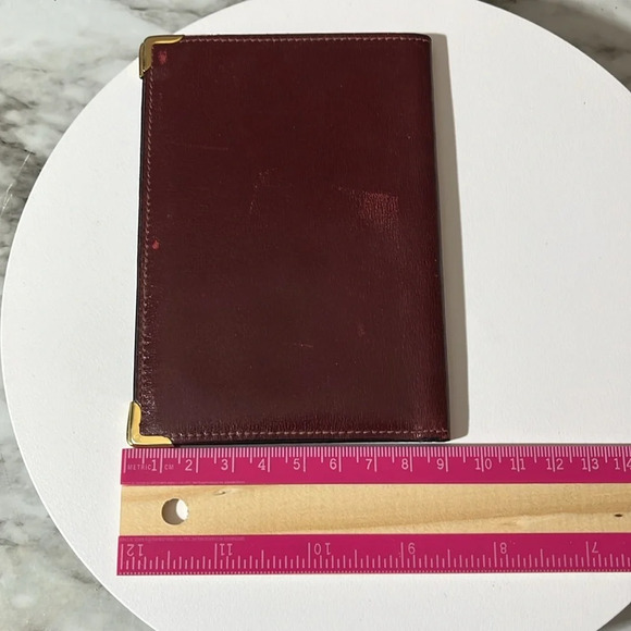 Gucci Vintage Burgundy Leather Passport Wallet From The 80s - Picture 16 of 16